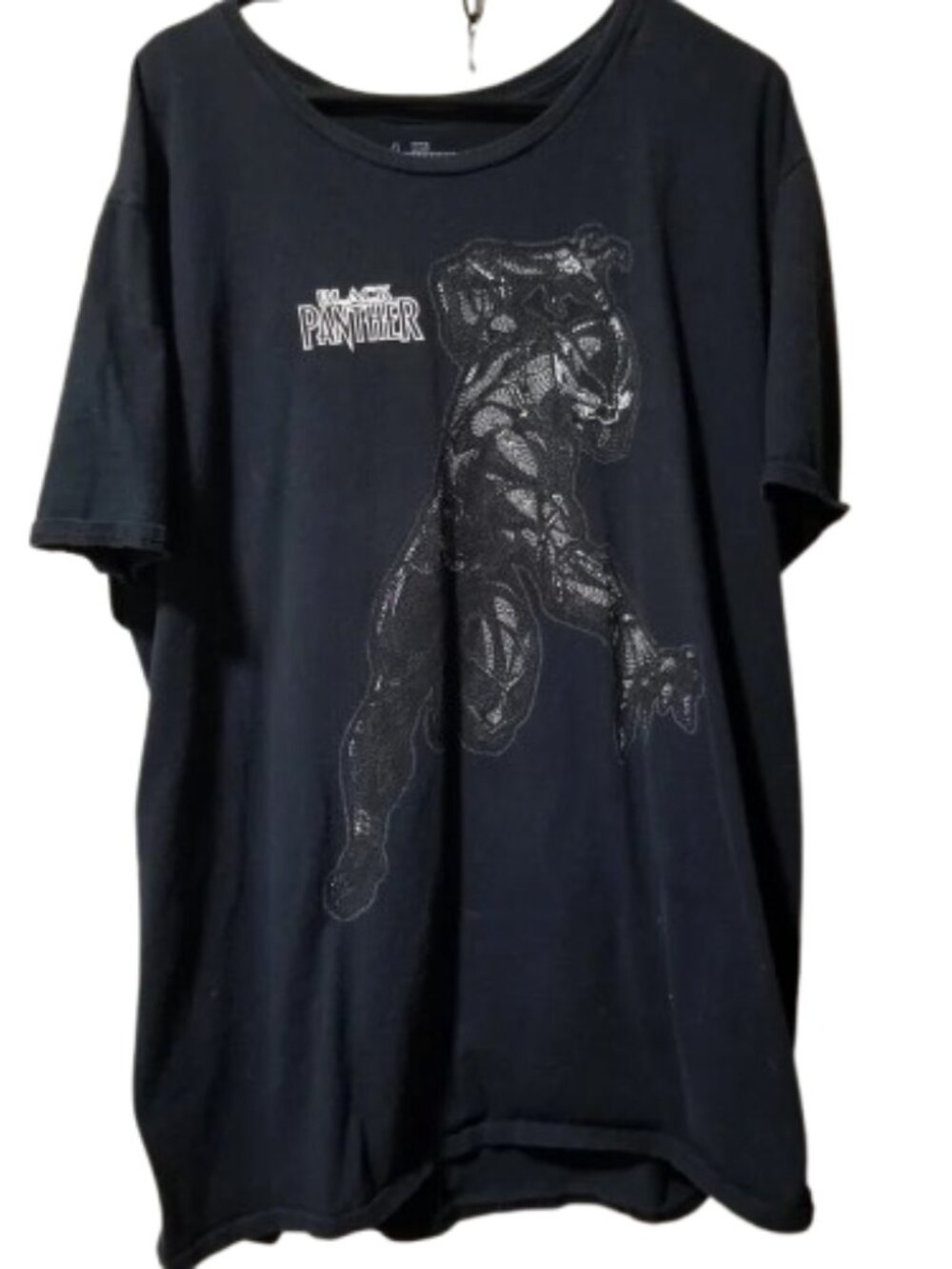 Marvel Avengers Black Panther T Shirt Short Sleeve Men's 3XL